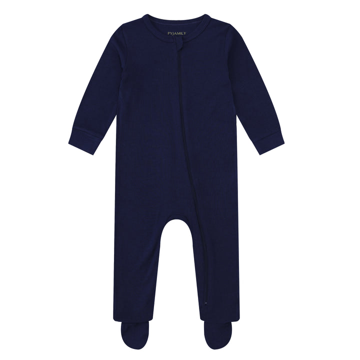MIDNIGHT JEWEL (SAPPHIRE BLUE) - Baby's One Piece Matching Pyjama Sleepsuit