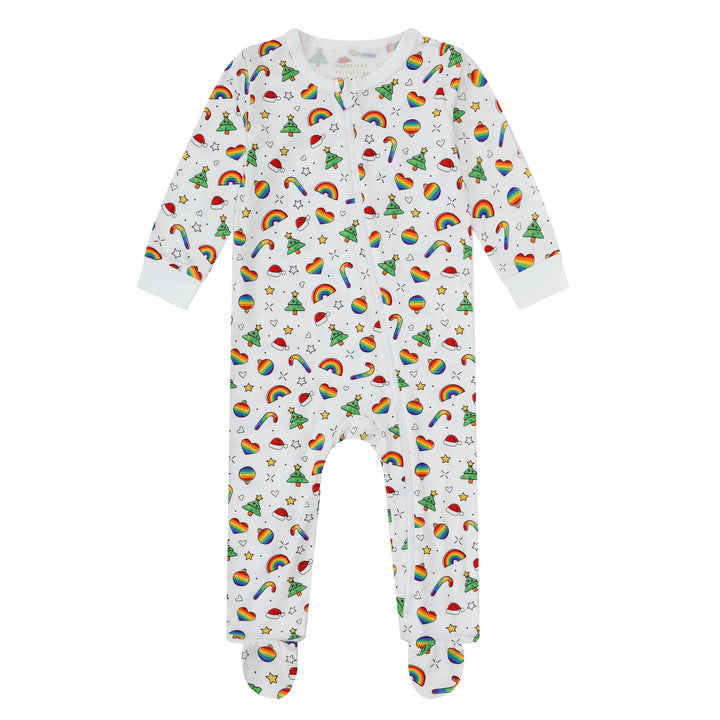 A CHRISTMAS FULL OF PRIDE - Baby's One Piece Matching Pyjama Sleepsuit