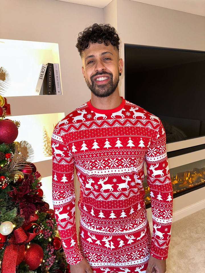 NATIVITY - Men's Two Piece Long Matching Pyjama Set