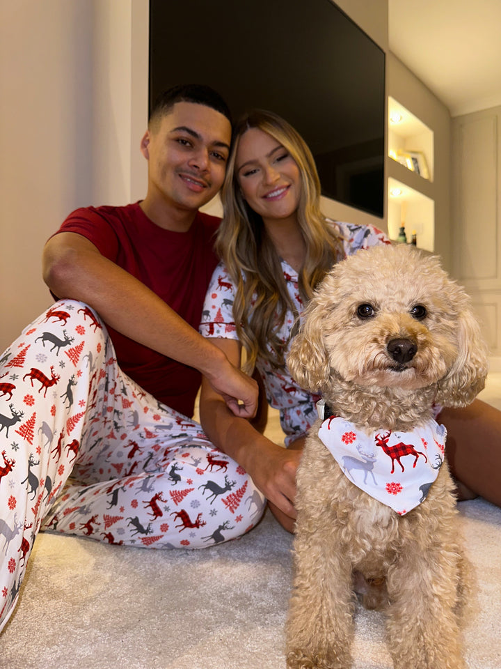 CHRISTMAS KISSES - Pet Matching Bandana
