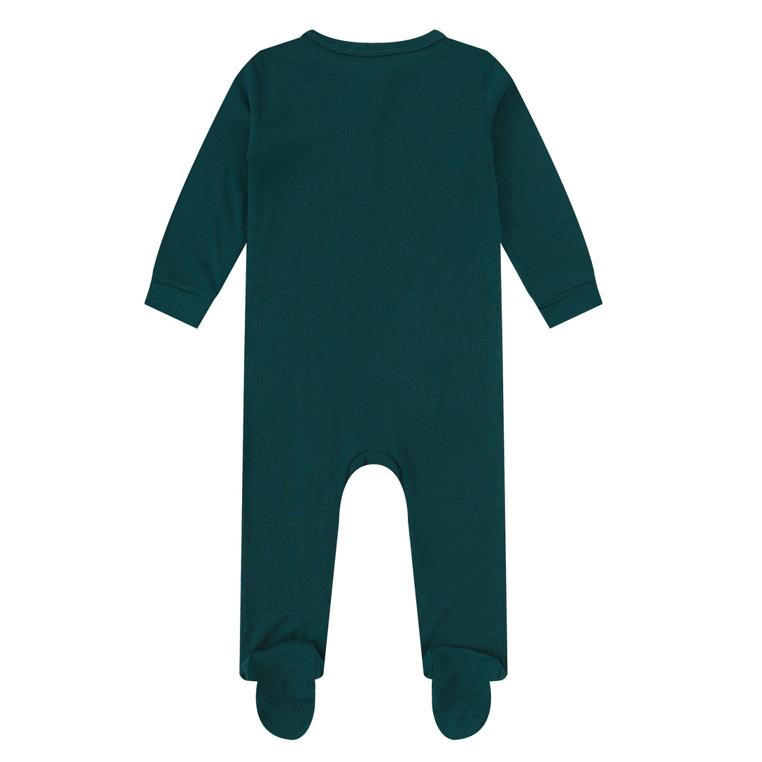 MIDNIGHT JEWEL (EMERALD GREEN) - Baby's One Piece Matching Pyjama Sleepsuit