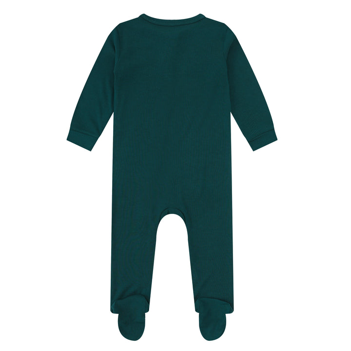 MIDNIGHT JEWEL (EMERALD GREEN) - Baby's One Piece Matching Pyjama Sleepsuit