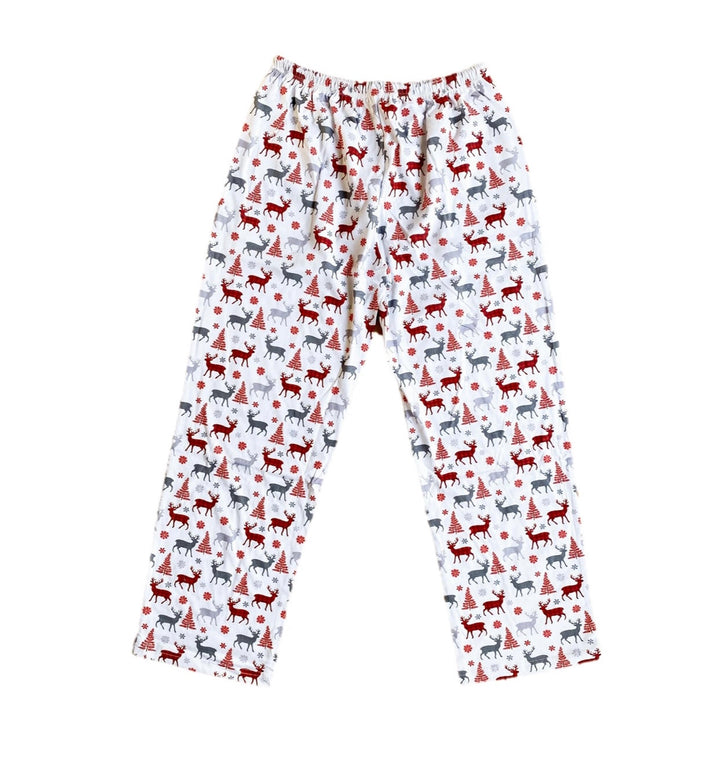CHRISTMAS KISSES (2023) - Men's Two Piece Red Long Matching Pyjama Set