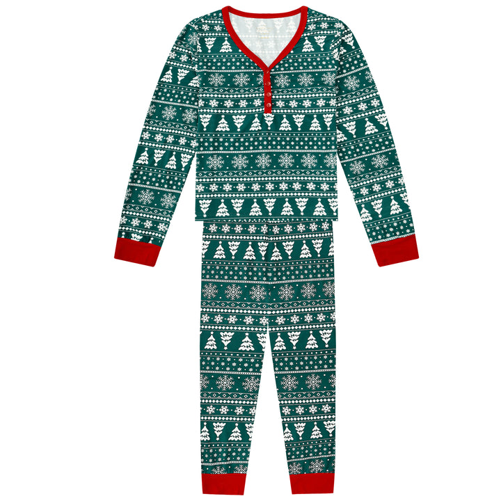 YULETIDE - Women's Two Piece Long Matching Pyjama Set