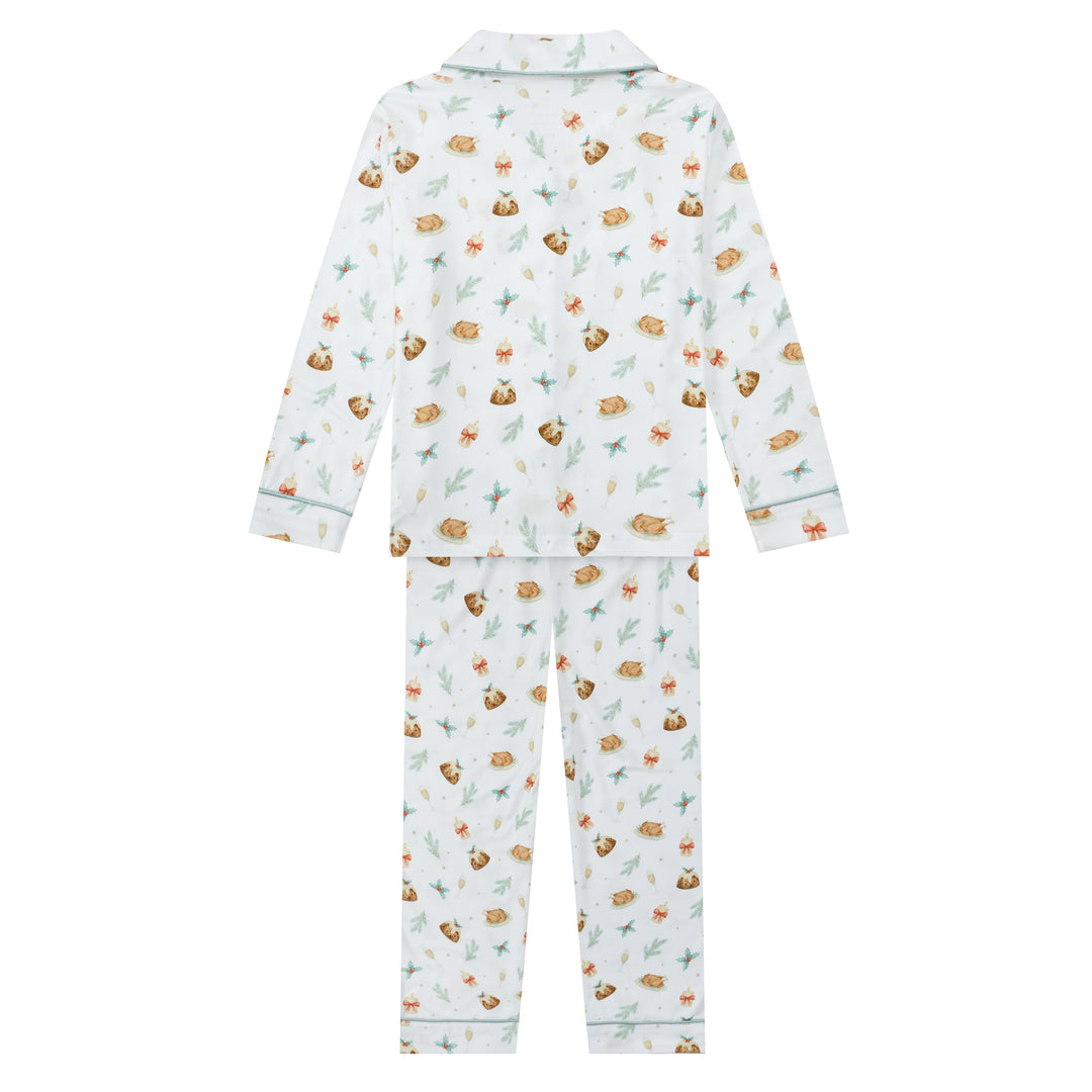 BRING ME SOME FIGGY PUDDING - Children's Two Piece Long Matching Pyjama Set