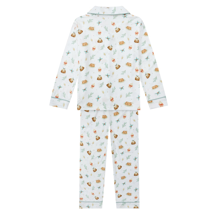 BRING ME SOME FIGGY PUDDING - Children's Two Piece Long Matching Pyjama Set