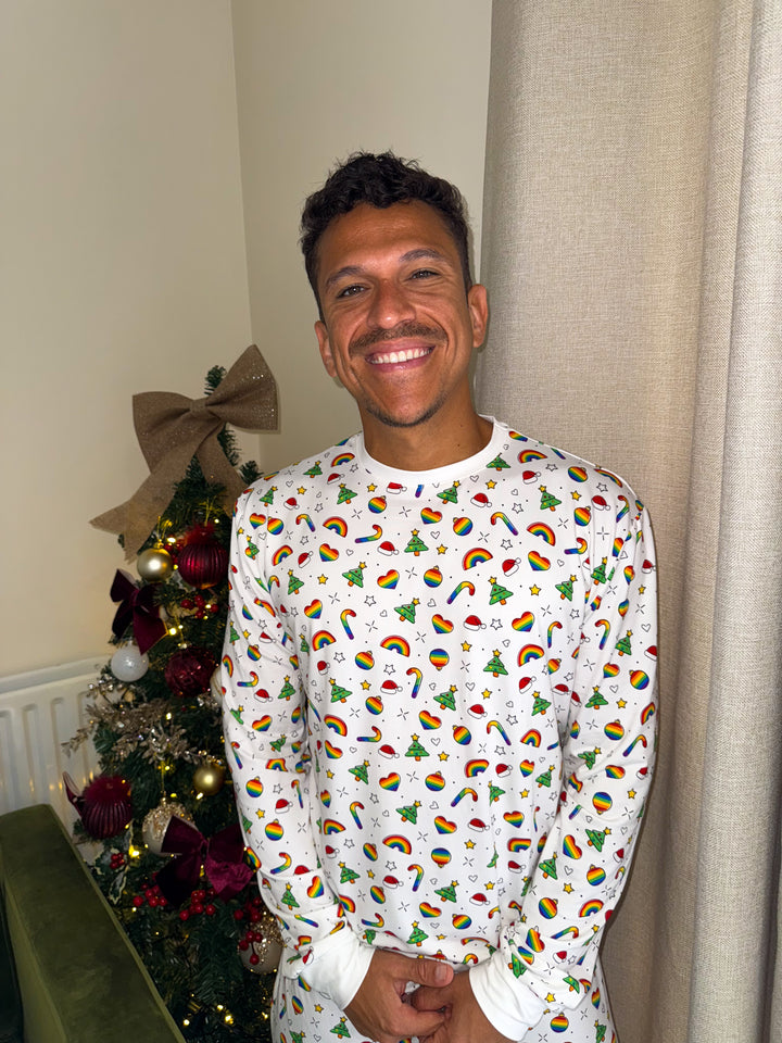 A CHRISTMAS FULL OF PRIDE - Men's Two Piece Long Matching Pyjama Set