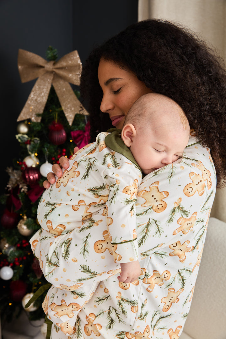 GUMDROP BUTTONS - Baby's One Piece Matching Pyjama Sleepsuit