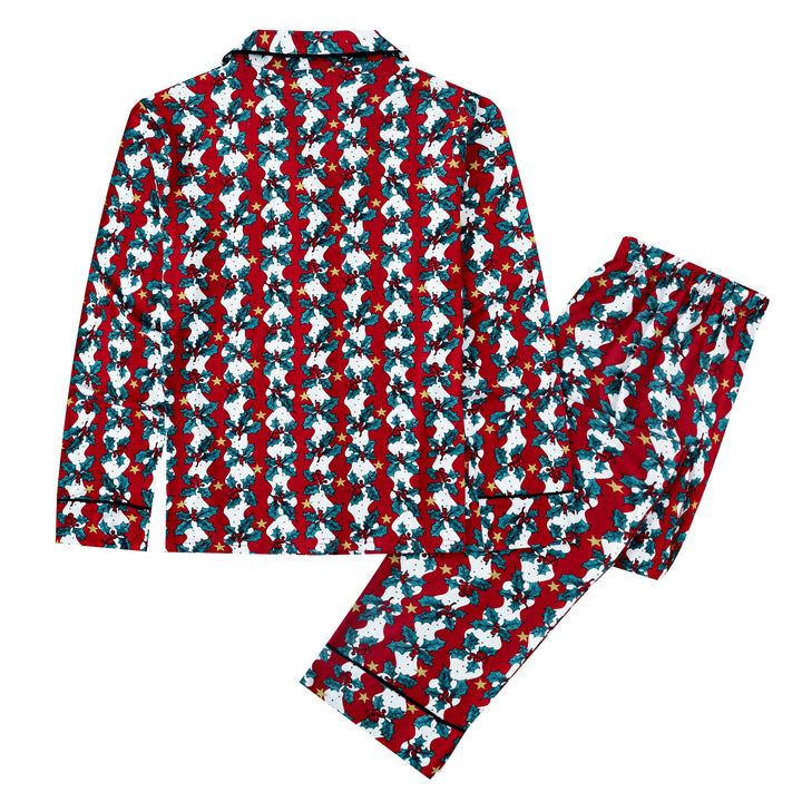 MISTLETOE & WINE - Men's Two Piece Long Matching Pyjama Set