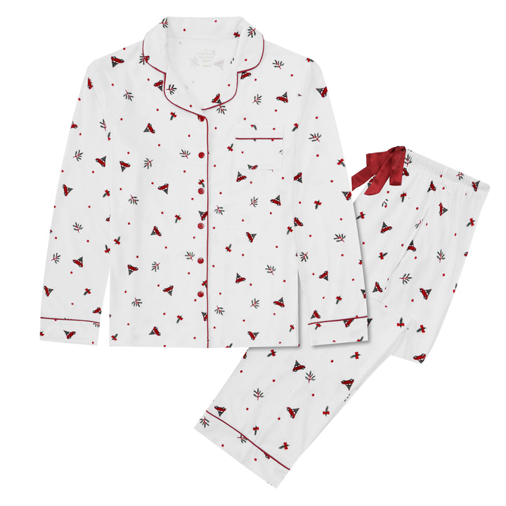 DRIVING HOME FOR CHRISTMAS - Women's Two Piece Long Matching Pyjama Set