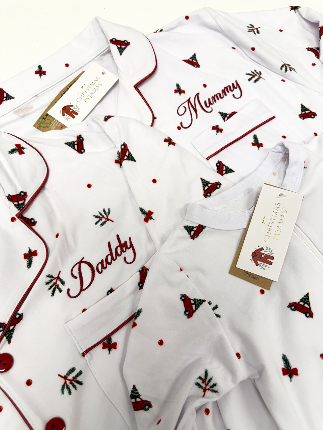 DRIVING HOME FOR CHRISTMAS - Children's Two Piece Long Matching Pyjama Set