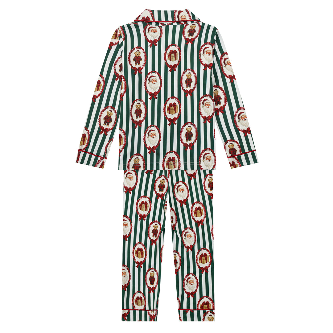 BEARY CHRISTMAS - Children's Two Piece Long Matching Pyjama Set - My Christmas Pyjamas