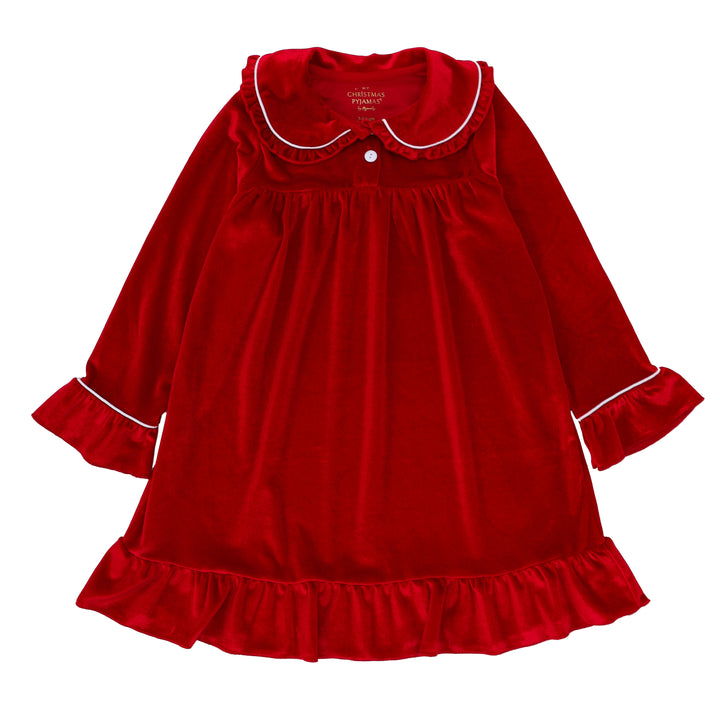 VELOUR ROUGE - Girl's Matching Nightdress