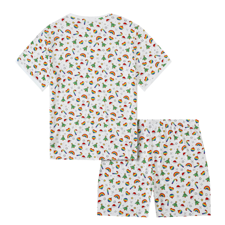 A CHRISTMAS FULL OF PRIDE - Men's Two Piece Short Matching Pyjama Set