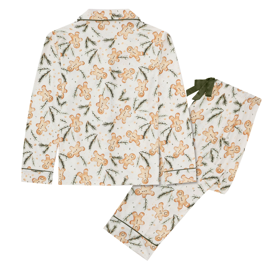 GUMDROP BUTTONS - Women's Two Piece Long Matching Pyjama Set
