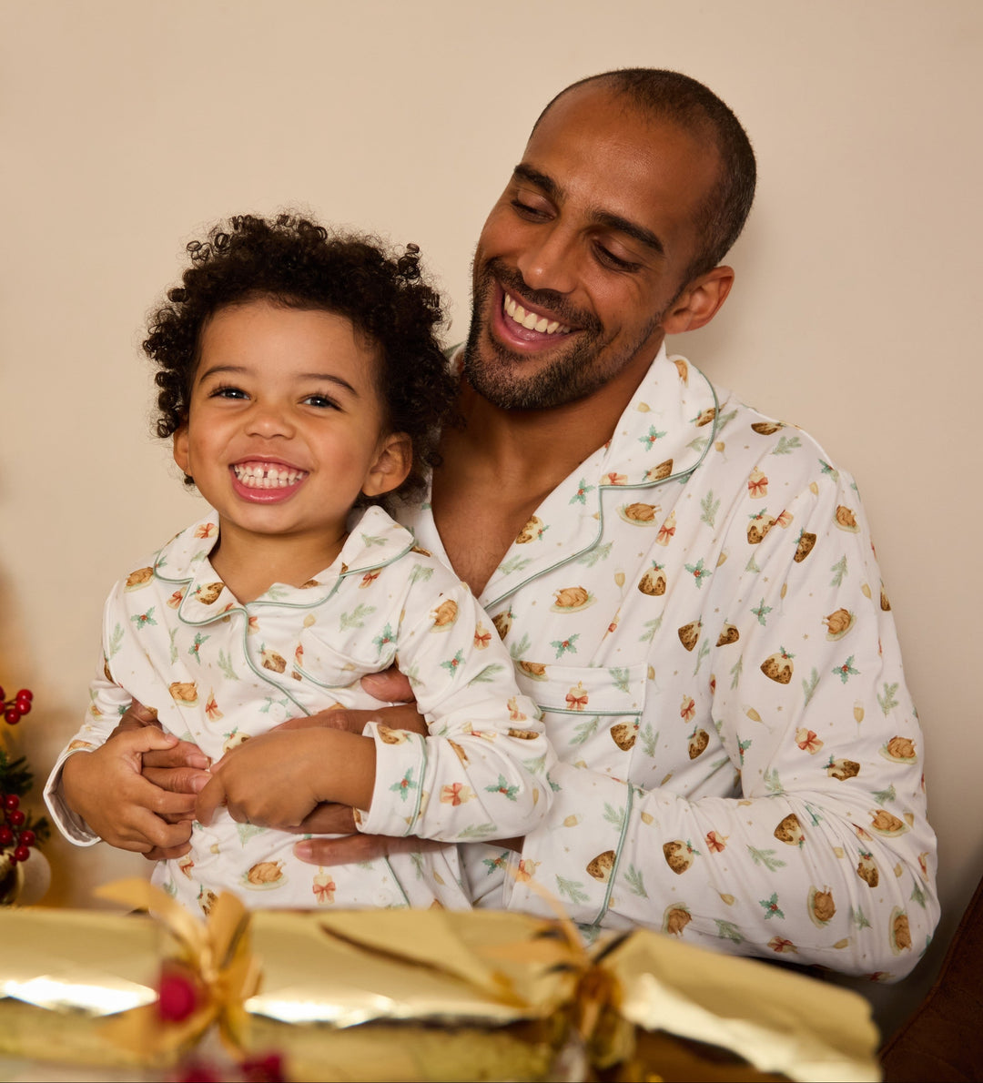 BRING ME SOME FIGGY PUDDING - Children's Two Piece Long Matching Pyjama Set