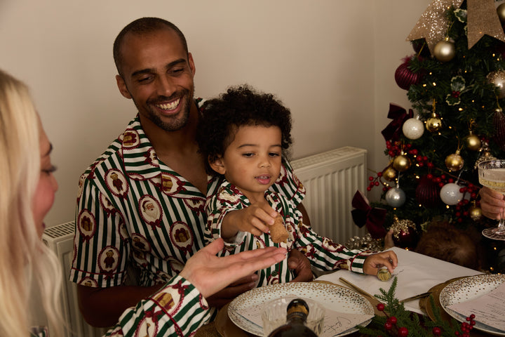 BEARY CHRISTMAS - Men's Two Piece Short Matching Pyjama Set - My Christmas Pyjamas
