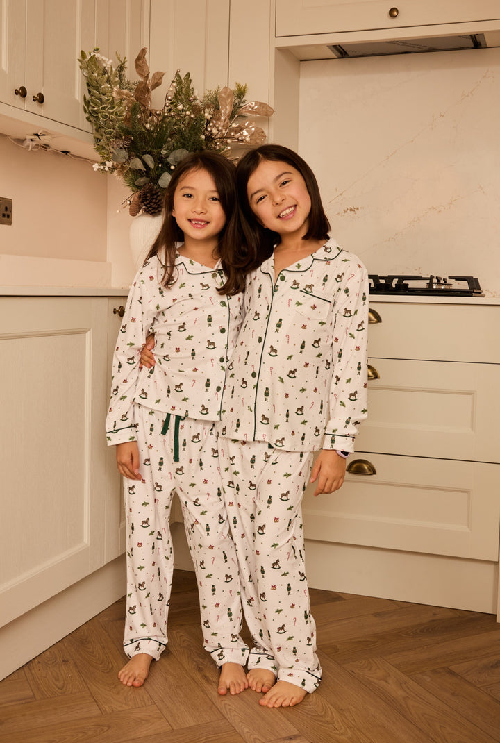 HOLIDAY MAGIC - Children's Two Piece Long Matching Pyjama Set