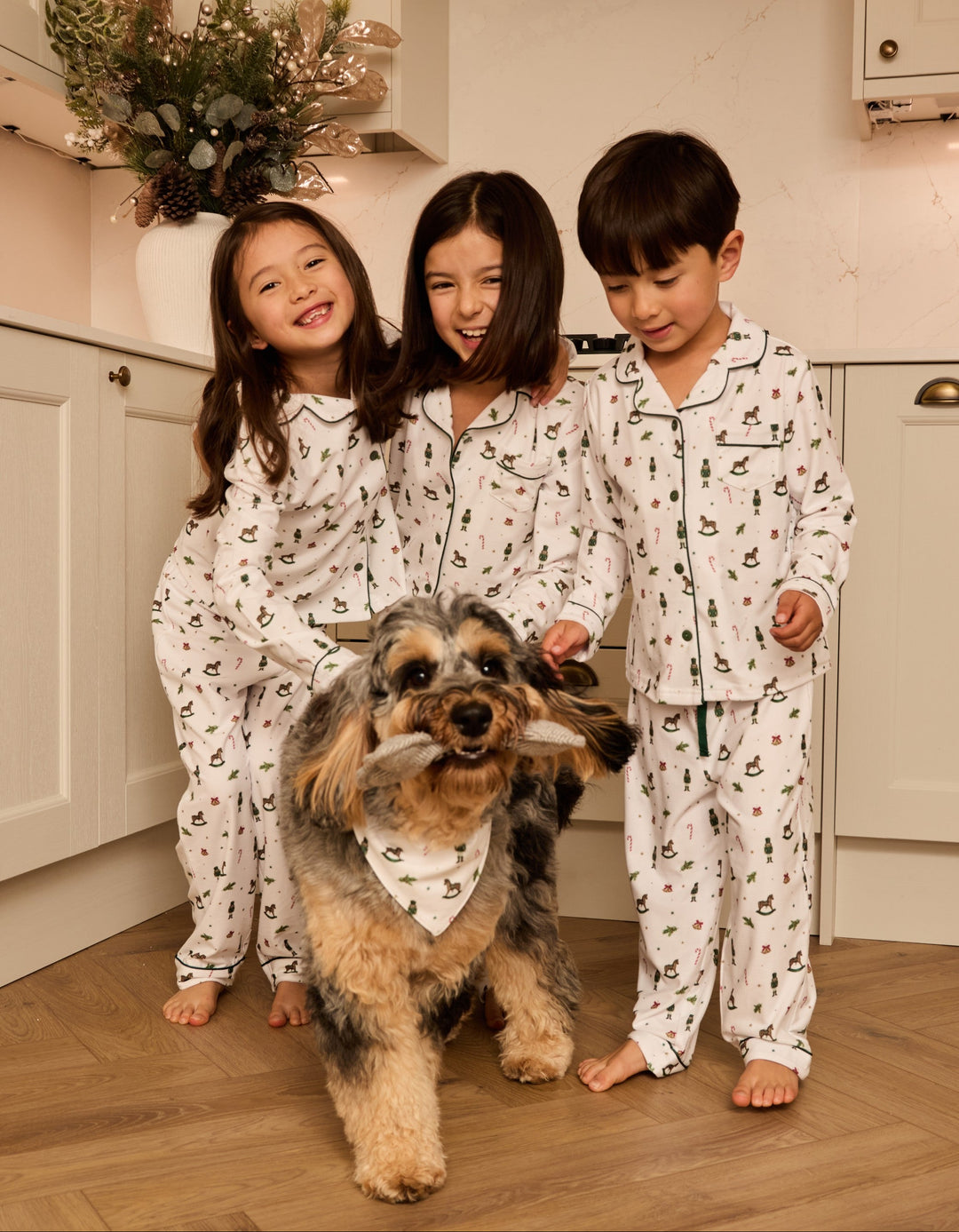 HOLIDAY MAGIC - Children's Two Piece Long Matching Pyjama Set