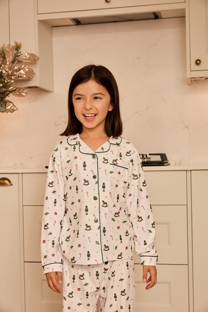 HOLIDAY MAGIC - Children's Two Piece Long Matching Pyjama Set