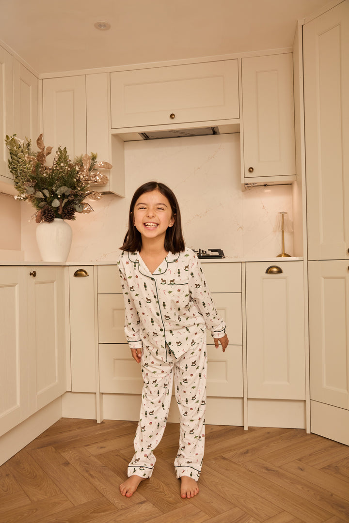HOLIDAY MAGIC - Children's Two Piece Long Matching Pyjama Set