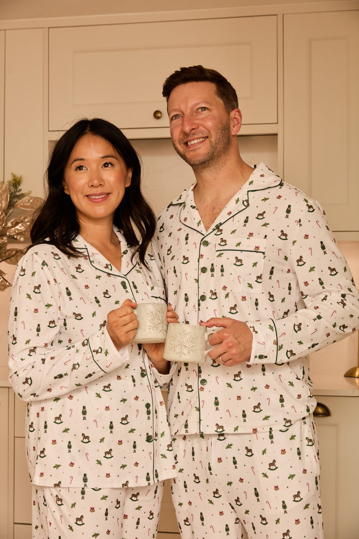 HOLIDAY MAGIC - Men's Two Piece Long Matching Pyjama Set