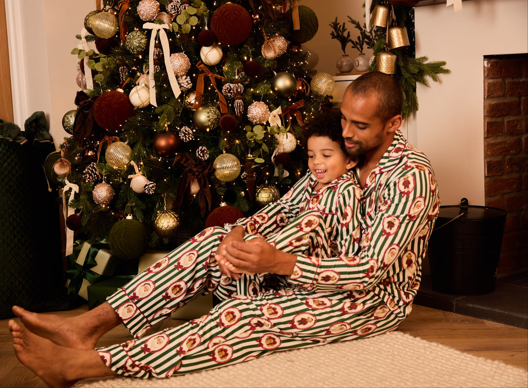 BEARY CHRISTMAS - Men's Two Piece Long Matching Pyjama Set