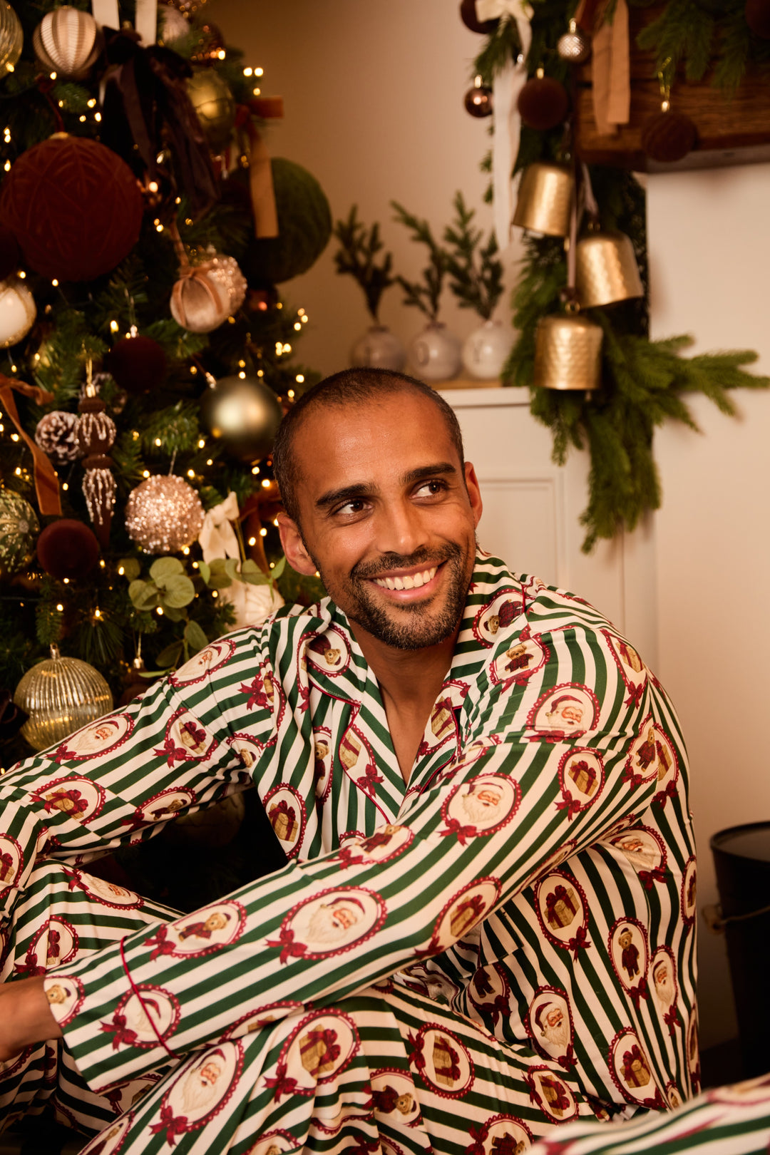 BEARY CHRISTMAS - Men's Two Piece Long Matching Pyjama Set