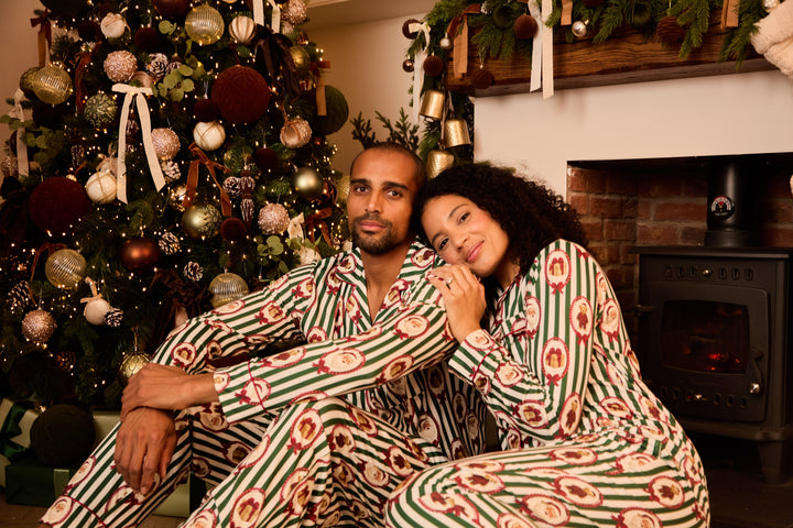 BEARY CHRISTMAS - Men's Two Piece Long Matching Pyjama Set