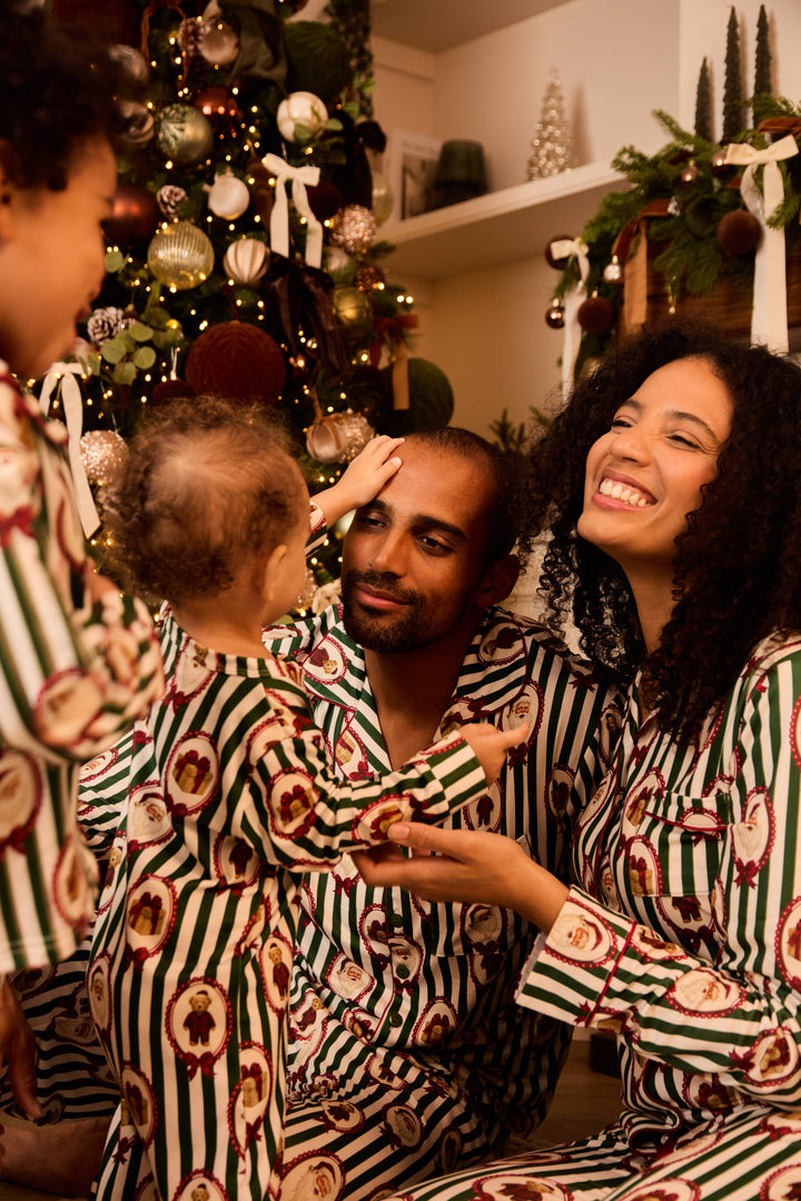 BEARY CHRISTMAS - Men's Two Piece Long Matching Pyjama Set
