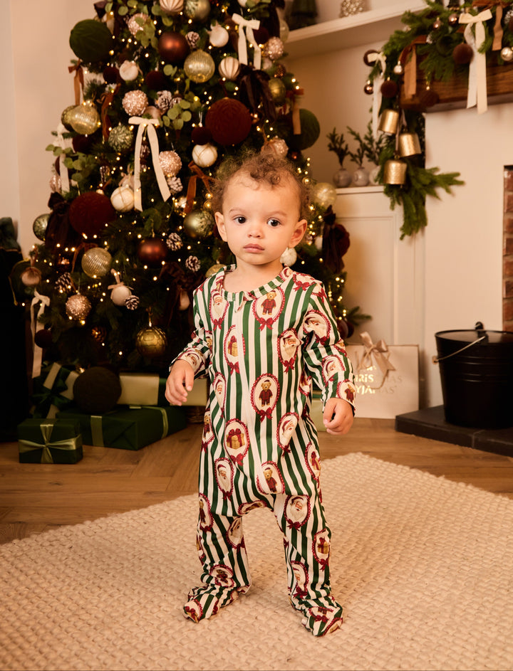 BEARY CHRISTMAS - Baby's One Piece Matching Pyjamas - My Christmas Pyjamas