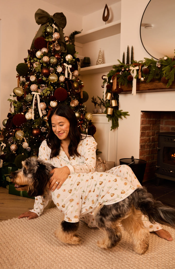 BRING ME SOME FIGGY PUDDING - Pet One Piece Matching Pyjamas
