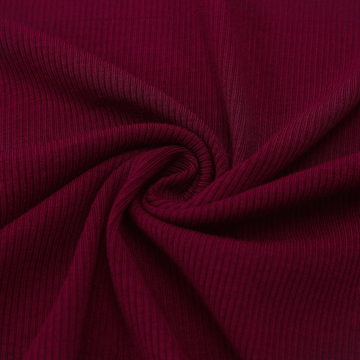 MIDNIGHT JEWEL (RICH BURGUNDY) - Men's Two Piece Short Matching Pyjama Set - My Christmas Pyjamas