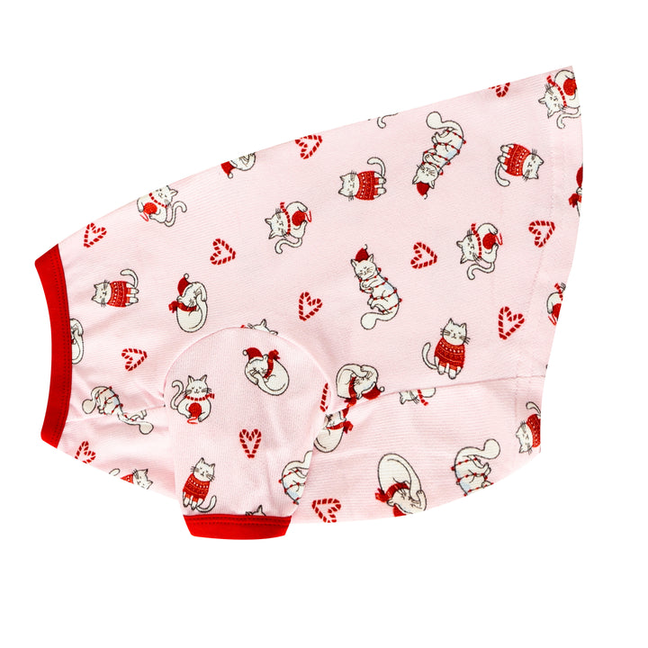 FELINE FESTIVE - Pet One Piece Matching Pyjamas