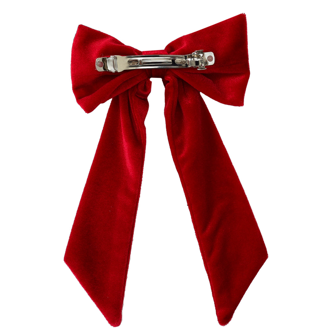 VELOUR ROUGE - Matching Hair Bow