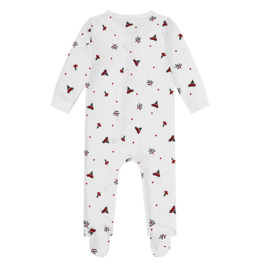 DRIVING HOME FOR CHRISTMAS - Baby's One Piece Matching Pyjamas