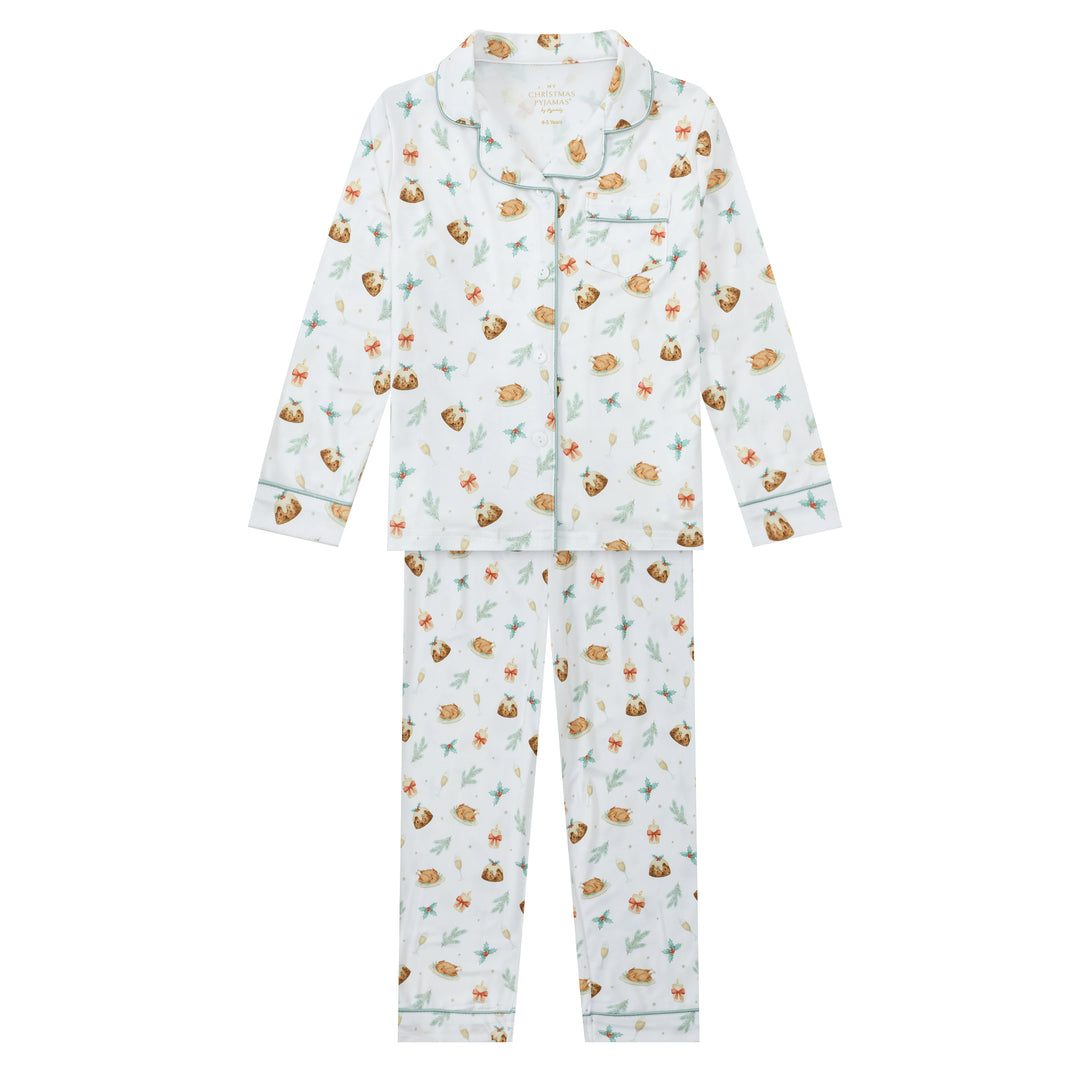 BRING ME SOME FIGGY PUDDING - Children's Two Piece Long Matching Pyjama Set