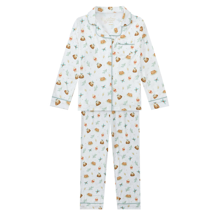 BRING ME SOME FIGGY PUDDING - Children's Two Piece Long Matching Pyjama Set