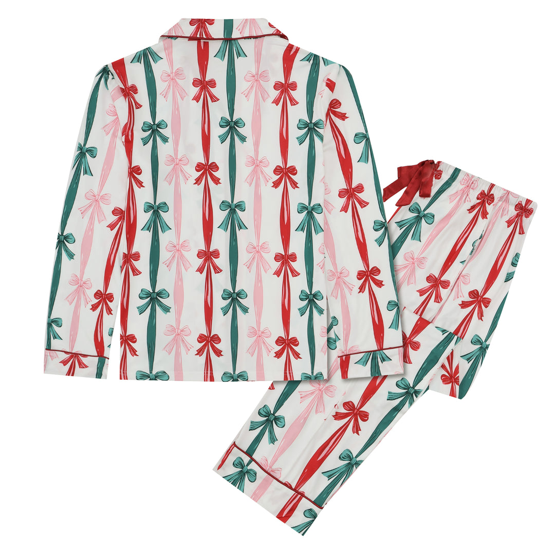 SUGAR PLUM - Women's Two Piece Long Matching Pyjama Set