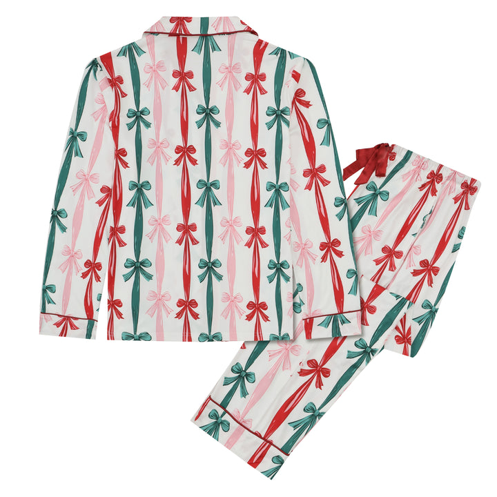 SUGAR PLUM - Women's Two Piece Long Matching Pyjama Set