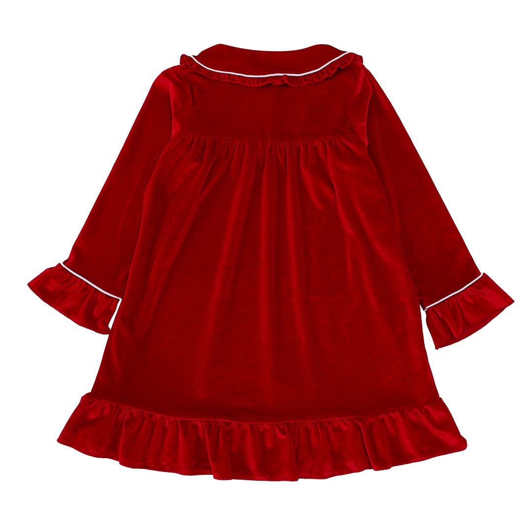 VELOUR ROUGE - Girl's Matching Nightdress