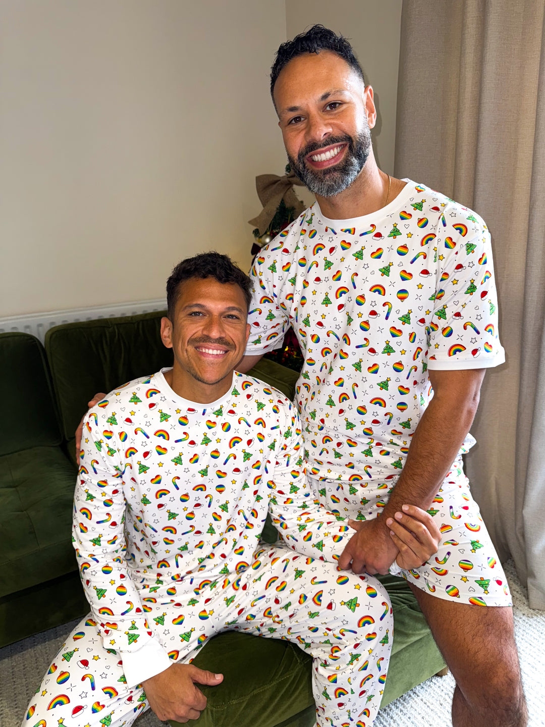 A CHRISTMAS FULL OF PRIDE - Men's Two Piece Long Matching Pyjama Set