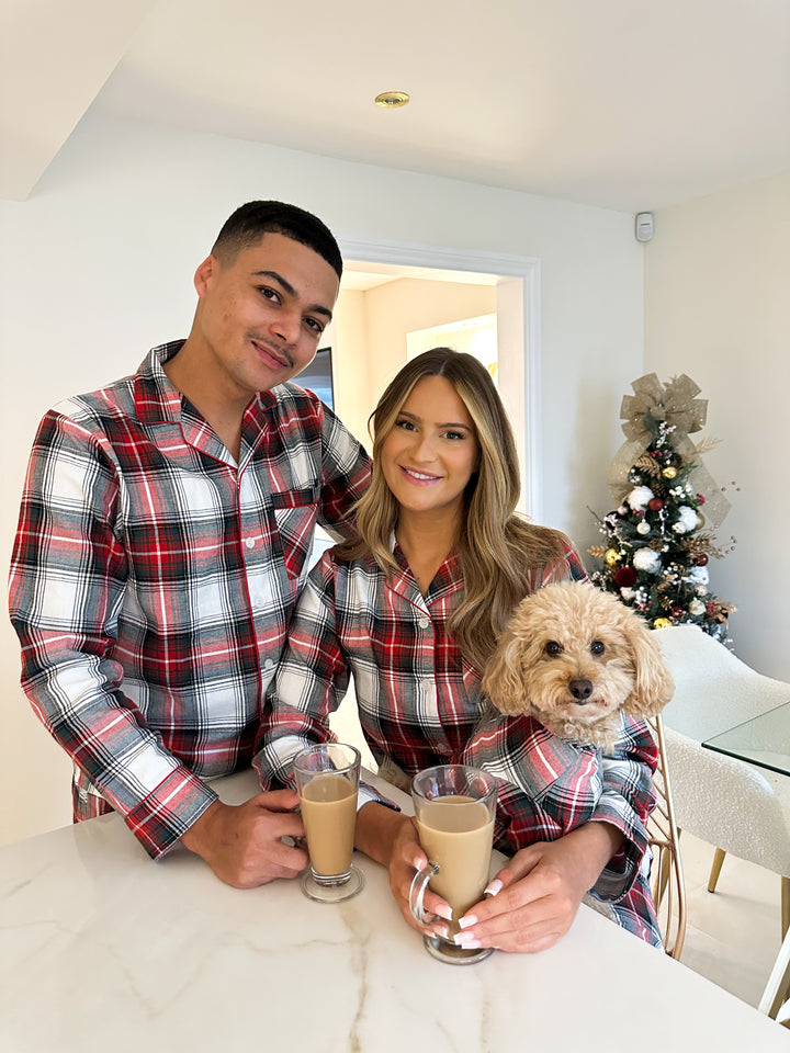 TIDINGS & TARTAN - Pet One Piece Matching Pyjamas