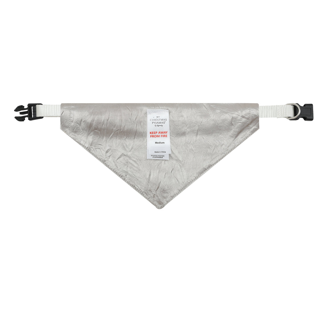 SILVER BELLS - Pet Satin Matching Bandana