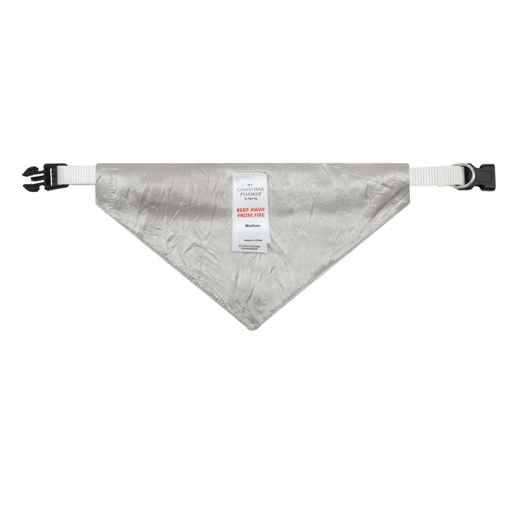 SILVER BELLS - Pet Satin Matching Bandana