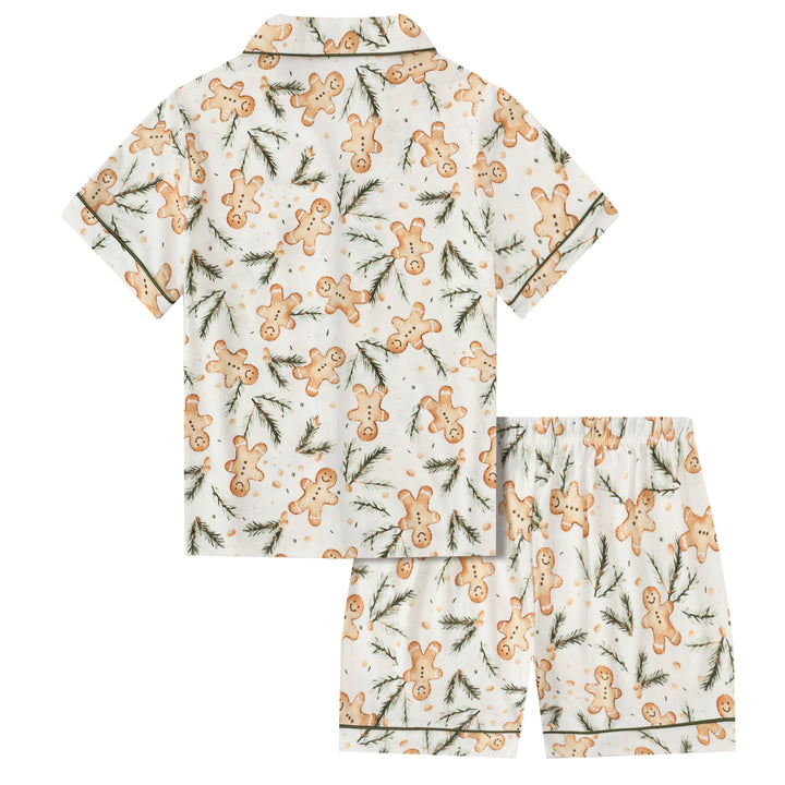 GUMDROP BUTTONS - Women's Two Piece Short Matching Pyjama Set