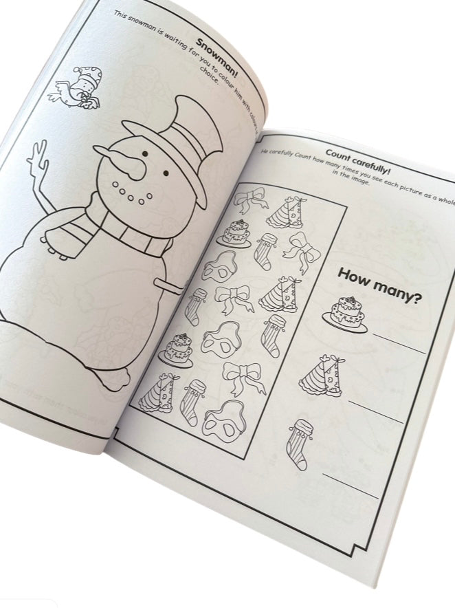 Extra Large Christmas Activity Book