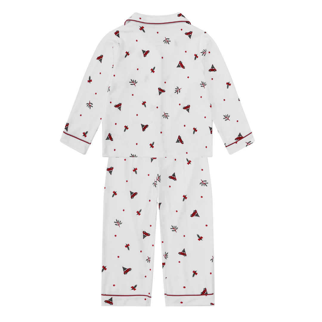 DRIVING HOME FOR CHRISTMAS - Children's Two Piece Long Matching Pyjama Set