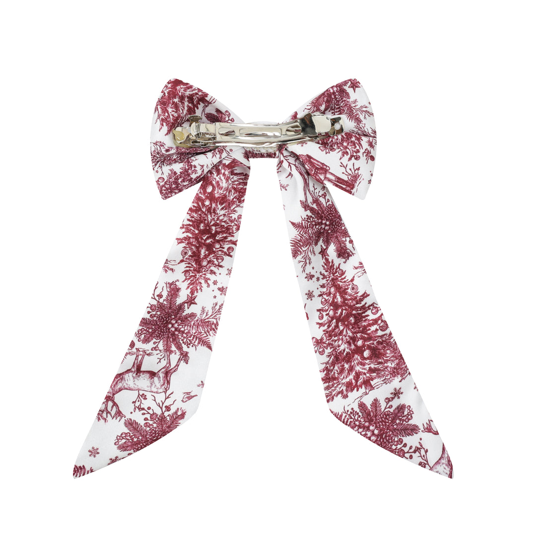 ENCHANTED TOILE - Satin Matching Hair Bow