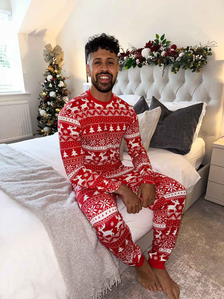 NATIVITY - Men's Two Piece Long Matching Pyjama Set